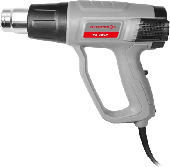 Строительный фен Интерскол ФЭ-2000