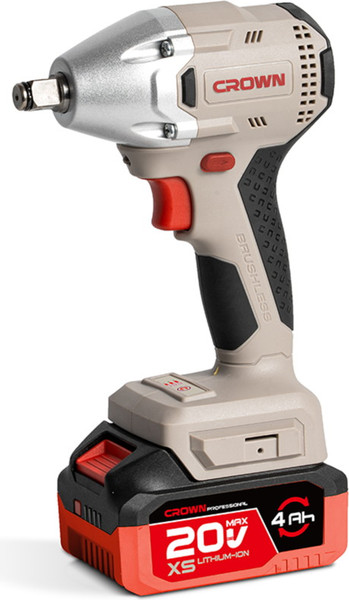 Аккумуляторный гайковерт CROWN CT22046XS-4 BMC- фото