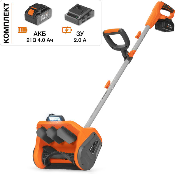 Снегоуборщик аккумуляторный Daewoo Power DAST 3421Li SET- фото3