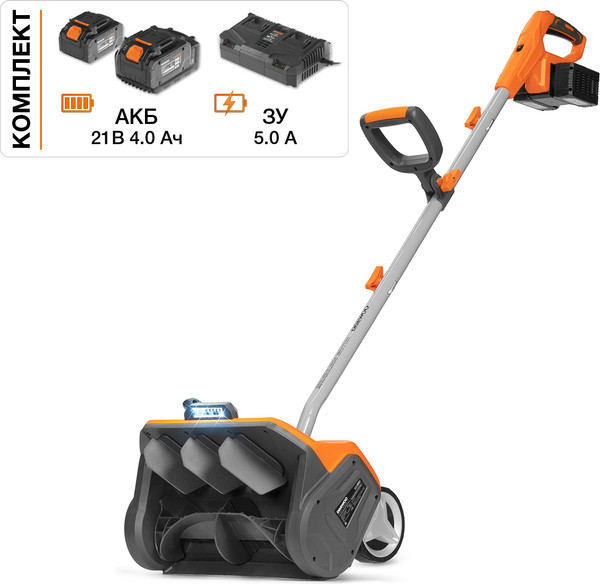 Снегоуборщик аккумуляторный Daewoo Power DAST 4242Li SET- фото2