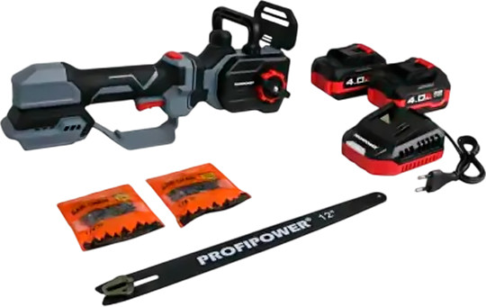 Пила цепная аккумуляторная Profipower PL-12 / E0285