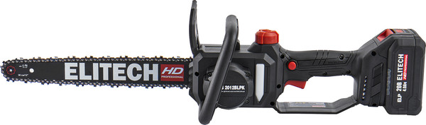 Пила цепная аккумуляторная Elitech CS 2012BLPK / 211701- фото2