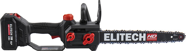 Пила цепная аккумуляторная Elitech CS 2012BLPK / 211701- фото5