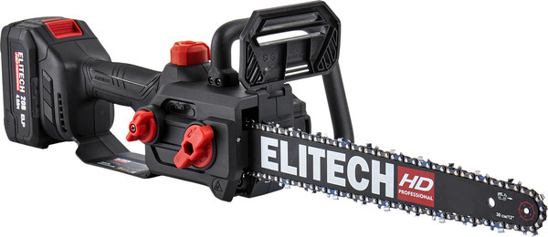 Пила цепная аккумуляторная Elitech CS 2012BLPK / 211701- фото6