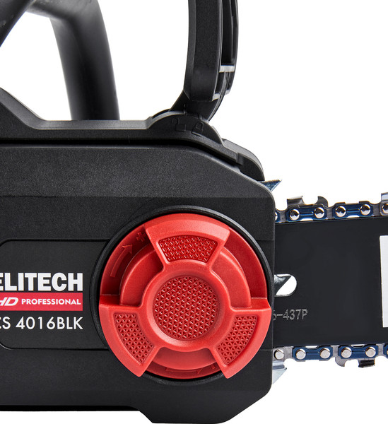 Пила цепная аккумуляторная Elitech CS 4016BLК / 211702- фото10