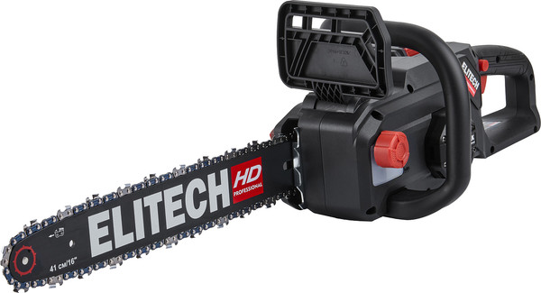 Пила цепная аккумуляторная Elitech CS 4016BLК / 211702- фото3