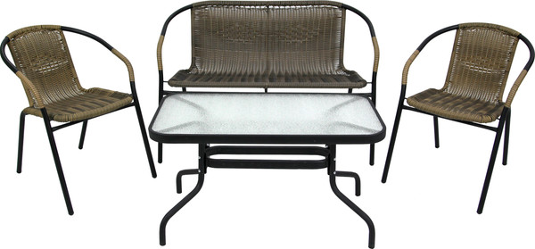 Комплект садовой мебели Garden Story Марсель делюкс / WR2719/WR2719-B/SC089- фото