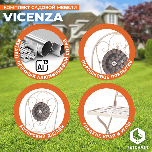 Комплект стульев складных Tetchair Secret De Maison Vicenza- фото4