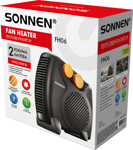 Тепловентилятор Sonnen FH06 / 457781- фото2