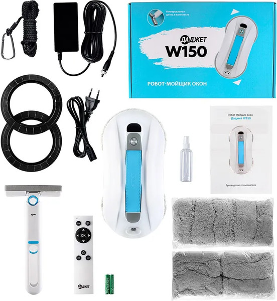 Робот-мойщик окон Даджет W150 KIT FB0353- фото7