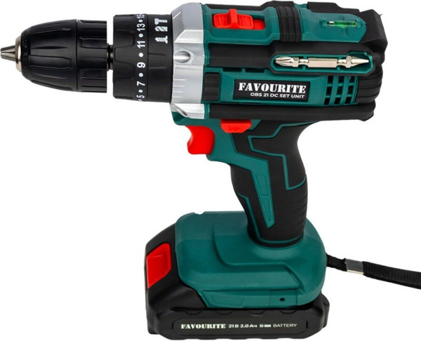Аккумуляторная дрель-шуруповерт Favourite OBS 21 DC Set Unit- фото5