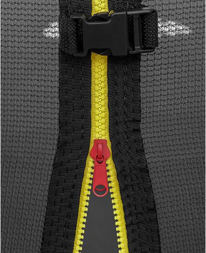 Батут Happy Jump 12ft-i Pro с внутренней сеткой и лестницей (374см)- фото3