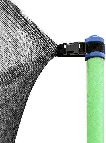 Батут Happy Jump 12ft-i Pro с внутренней сеткой и лестницей (374см)- фото4