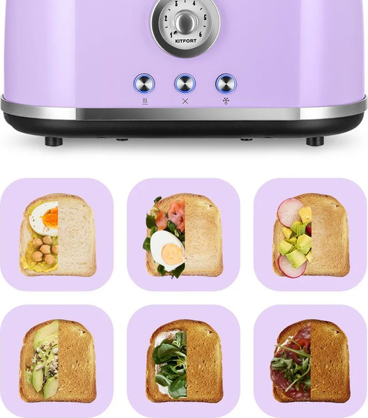 Тостер Kitfort КТ-6831- фото3