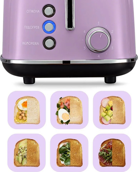 Тостер Kitfort КТ-6833- фото3