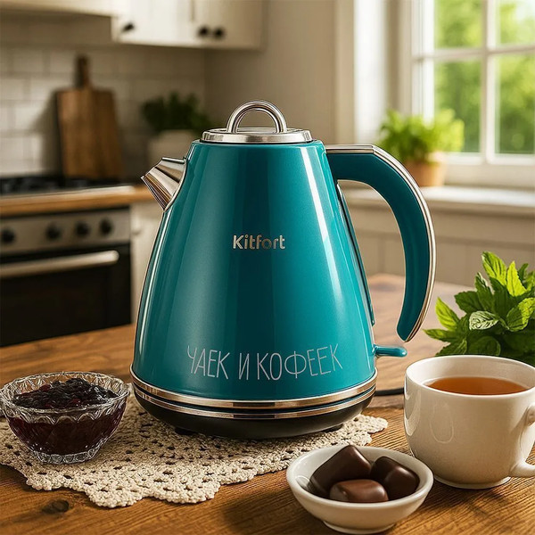 Электрочайник Kitfort КТ-6748- фото2