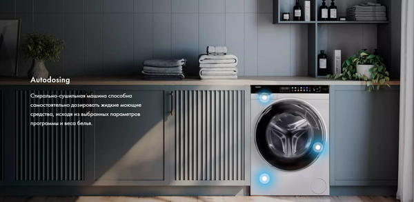 Стирально-сушильная машина Haier HWD120-BD14378- фото7