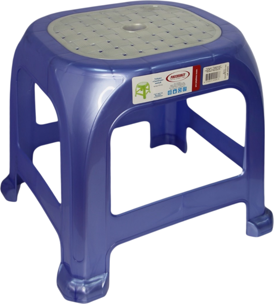 Табурет пластиковый Русспласт Симпатия РП-312гол- фото