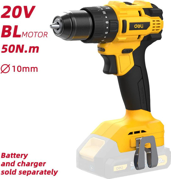 Аккумуляторная дрель-шуруповерт Deli EDC150Z- фото2