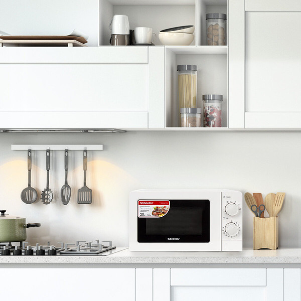 Микроволновая печь Sonnen MW2070B-6MW / 454651 (белый)- фото9