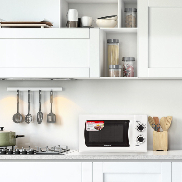 Микроволновая печь Sonnen MW2070H-6MW / 454652 (белый)- фото10
