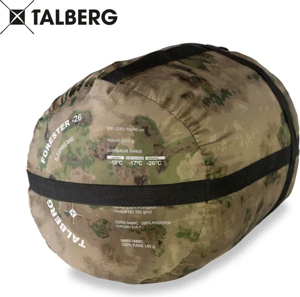 Спальный мешок Talberg Forester -20С левый- фото7