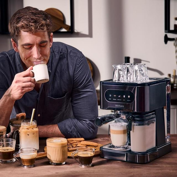 Кофеварка эспрессо Cecotec Cafelizzia 890 Gray / 1624- фото10