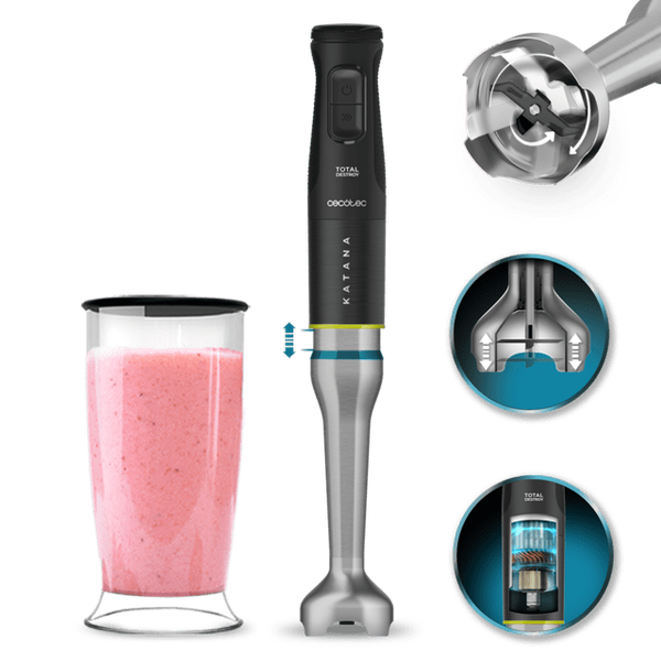 Блендер погружной Cecotec Katana 15 TotalDestroy Jar B / 3971- фото2