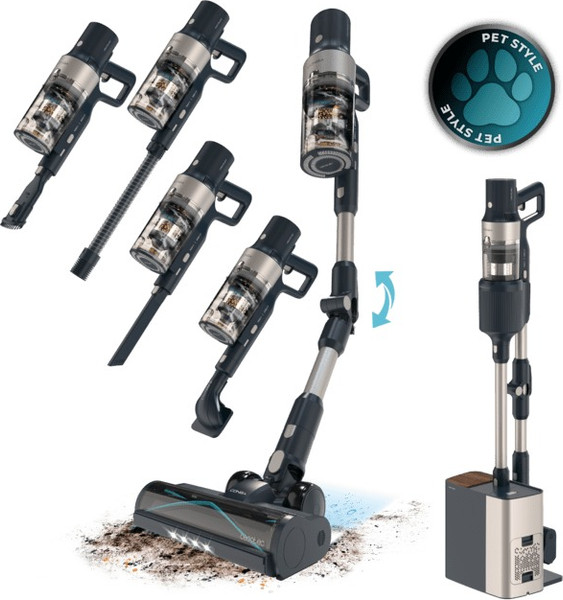 Вертикальный пылесос Cecotec Conga Rockstar 5500 Hurricane Station Pet Flex / 102268- фото2