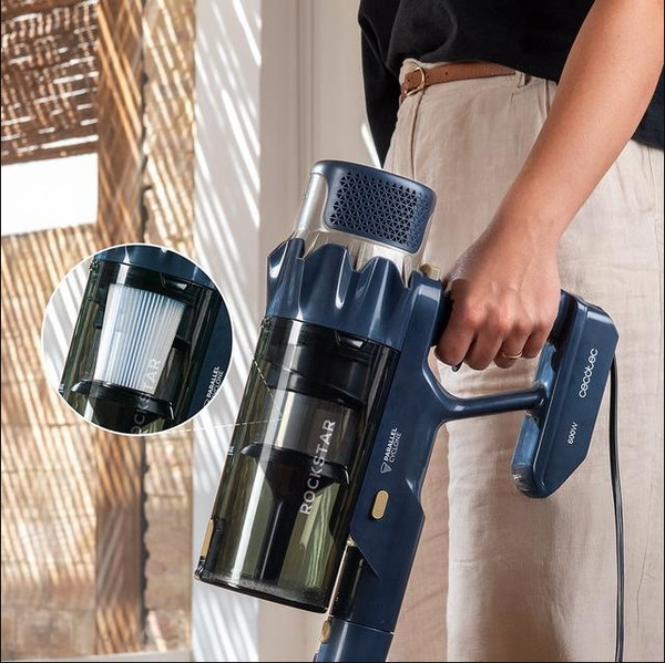 Вертикальный пылесос Cecotec Conga Rockstar 800 Powerhead Titan / 115419- фото8