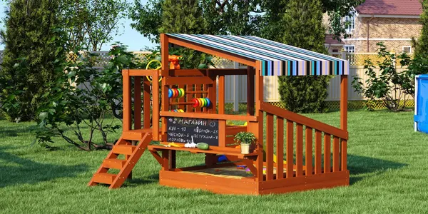 Игровой комплекс Савушка Песочный дворик Савушка-3 / ПДС-03- фото2