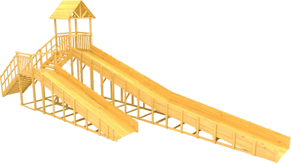 Горка Савушка Савушка Зима Wood-9/2 / СЗВ-09/2- фото