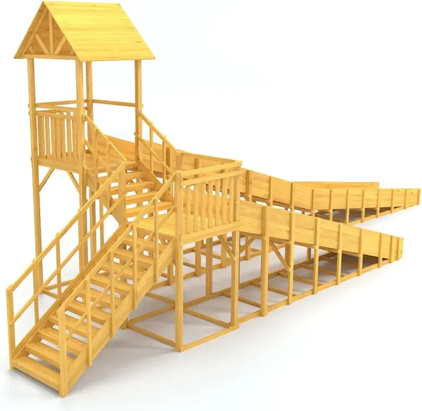 Горка Савушка Савушка Зима Wood-9/2 / СЗВ-09/2- фото3