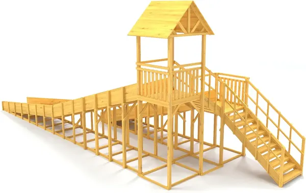 Горка Савушка Савушка Зима Wood-9/2 / СЗВ-09/2- фото4