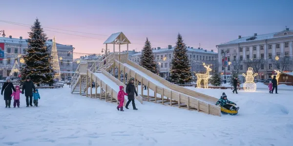 Горка Савушка Савушка Зима Wood-9/2 / СЗВ-09/2- фото8