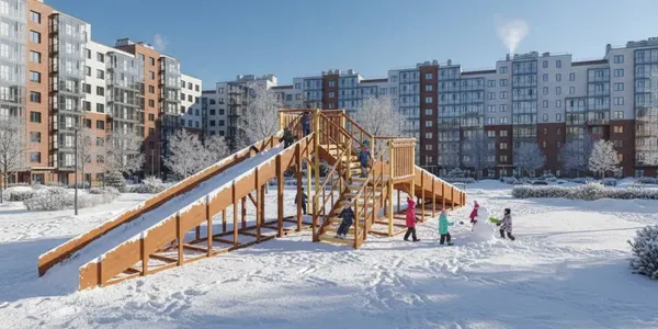 Горка Савушка Савушка Зима-7/1 / СЗ-07/1- фото7