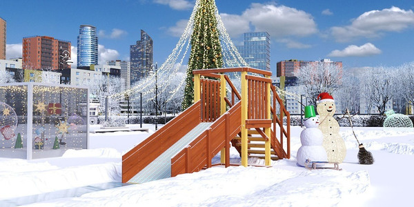 Горка Савушка Зима-1 / СЗ-01- фото3