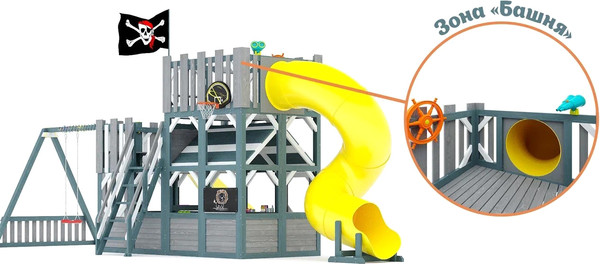 Игровой комплекс Савушка PlayHouse-6 / СП-06- фото2