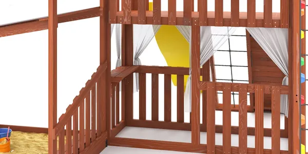 Игровой комплекс Савушка Куб–5 с подушками / С-КУБ-05-МХГ-ПДШ- фото8