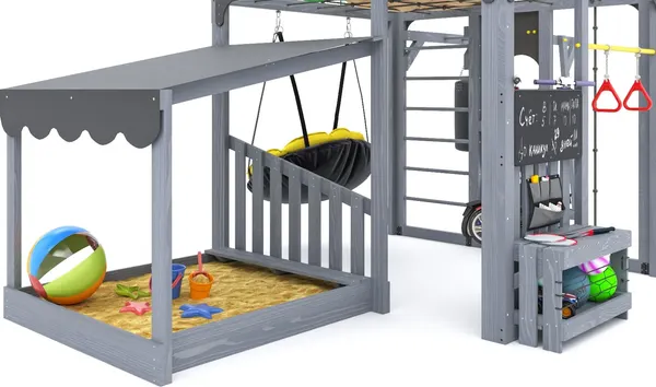 Игровой комплекс Савушка Куб–4 с подушками / С-КУБ-04-С-ПДШ- фото6