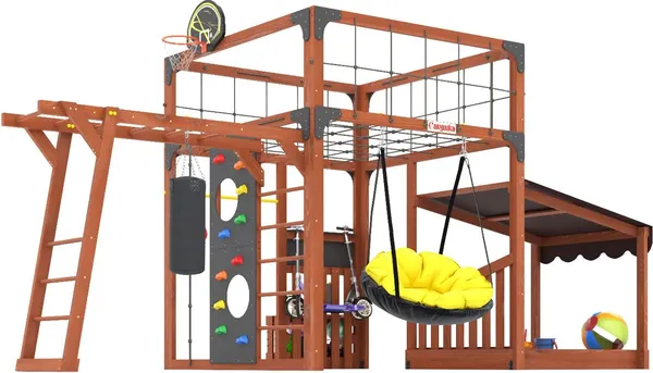 Игровой комплекс Савушка Куб–4 / С-КУБ-04-МХГ- фото