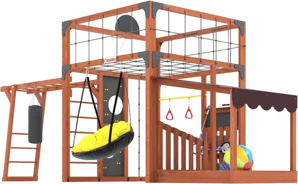 Игровой комплекс Савушка Куб–4 / С-КУБ-04-МХГ- фото2