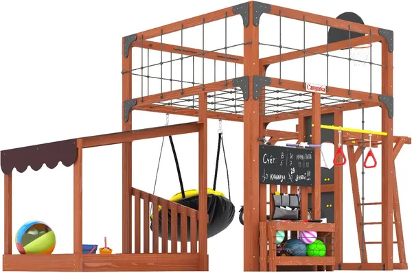 Игровой комплекс Савушка Куб–4 / С-КУБ-04-МХГ- фото3