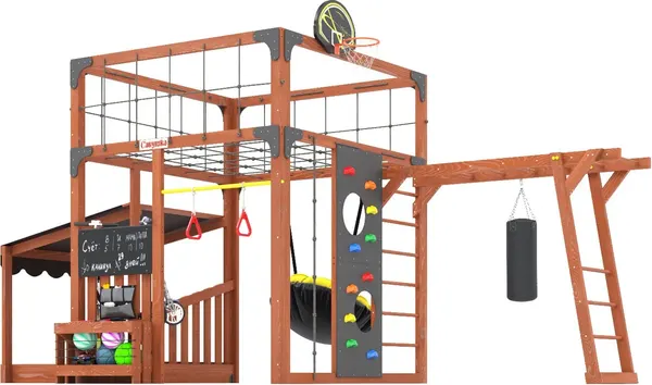 Игровой комплекс Савушка Куб–4 / С-КУБ-04-МХГ- фото4