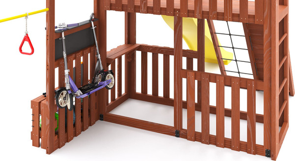 Игровой комплекс Савушка Куб–3 с подушками / С-КУБ-03-МХГ-ПДШ- фото10