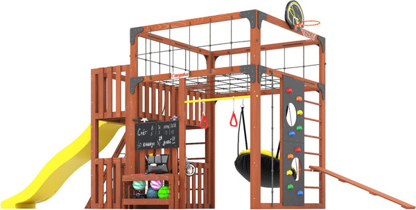 Игровой комплекс Савушка Куб–3 / С-КУБ-03-МХГ- фото2