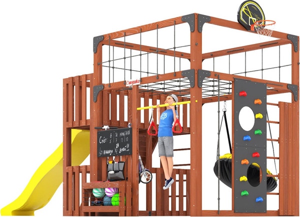 Игровой комплекс Савушка Куб–3 / С-КУБ-03-МХГ- фото8