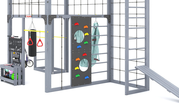 Игровой комплекс Савушка Куб–2 с гамаком для йоги / С-КУБ-02-С-ГМК- фото6