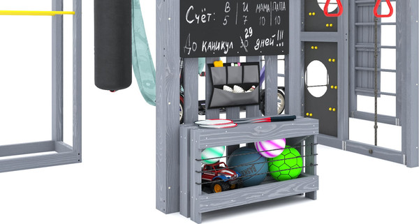 Игровой комплекс Савушка Куб–2 с гамаком для йоги / С-КУБ-02-С-ГМК- фото8