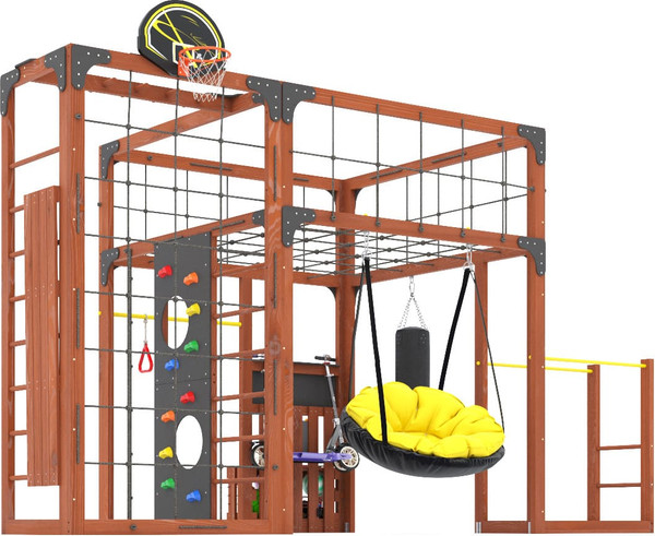 Игровой комплекс Савушка Куб–2 / С-КУБ-02-МХГ- фото2